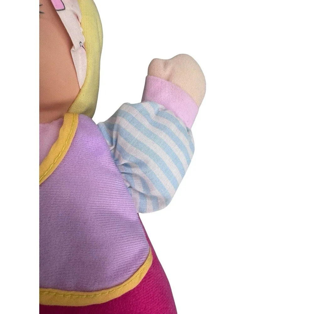 Goldberger LOVE BUG BEE HAPPY 11” Adorable Baby Vinyl Face Cuddle Doll Pastel